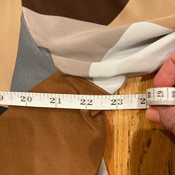 100% silk DIANE VON FURSTENBERG Silk Asset blouse - Picture 11 of 14